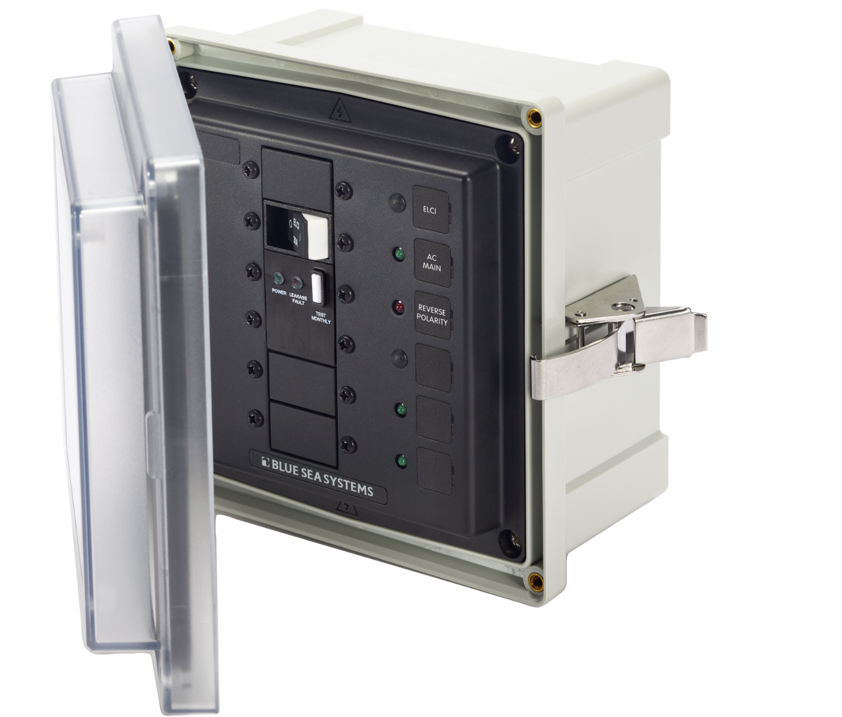 SMS Surface Mount System Panel Enclosure - 120V AC / 50A ELCI Main - 2 blank circuit positions