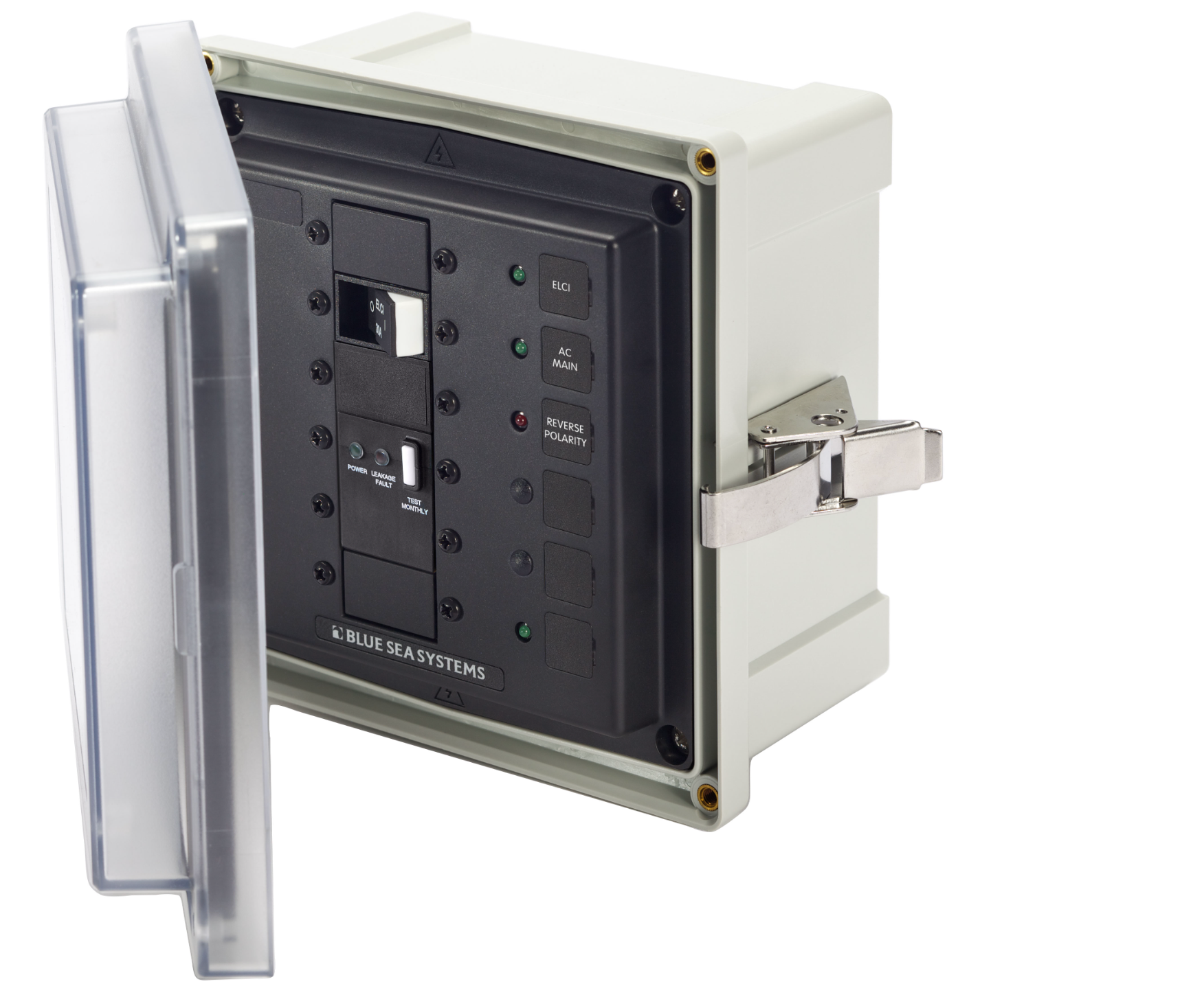 SMS Surface Mount System Panel Enclosure - 120/240V AC / 50A ELCI Main - 1 blank circuit position
