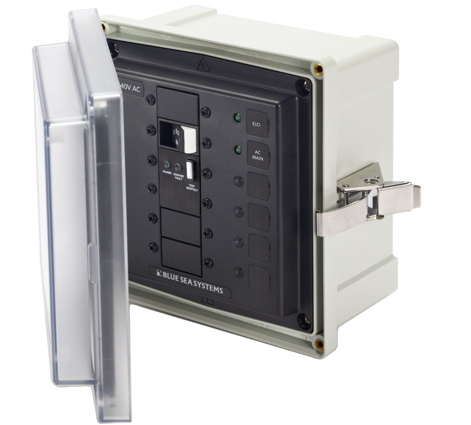 SMS Surface Mount System Panel Enclosure - 240V AC / 50A ELCI Main - For Isolation Transformer