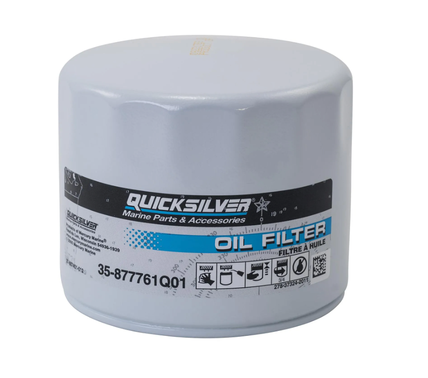 Oil Filter- Mercury 75-115, 150HP- P/N: 877761Q01