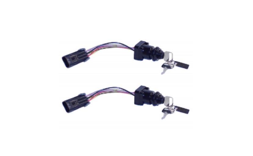 Key Switch- 3-Position With Match P/N: 87 897716K02