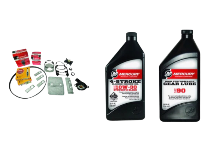 300 Hour Service Kit P/N: 8M0149932 With Engine Oil & Gear Lube